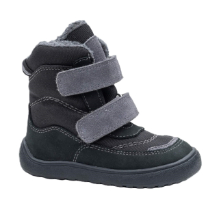 Protetika Nut Black barefoot zimní boty s membránou